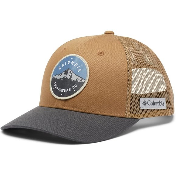 Men Women Columbia Mesh Snap Back Cap - Picture 1 of 9